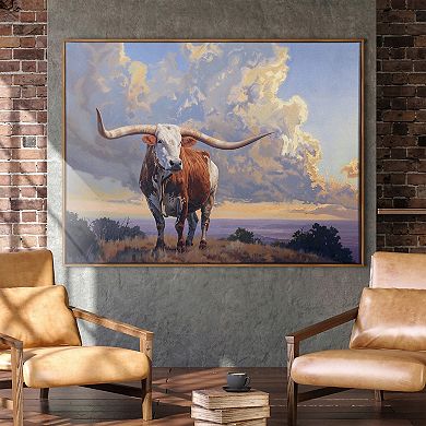 Hill Country Monarch I Canvas Wall Art