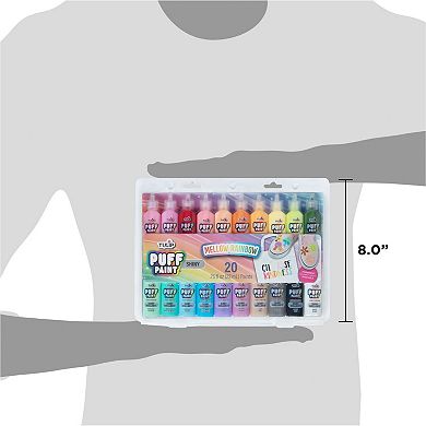 Tulip Puff Paint Multi-Surface Craft Paint 20-Pack