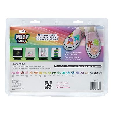 Tulip Puff Paint Multi-Surface Craft Paint 20-Pack