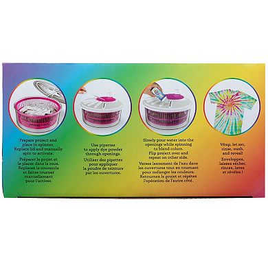 Tulip Spin Art Tie-Dye Studio 33-Piece Craft Kit