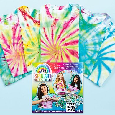 Tulip Spin Art Tie-Dye Studio 33-Piece Craft Kit