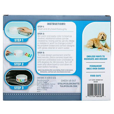 Tulip Pet Bowl Painting Kit