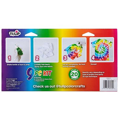 Tulip Spray Instant Tie-Dye Craft Kit