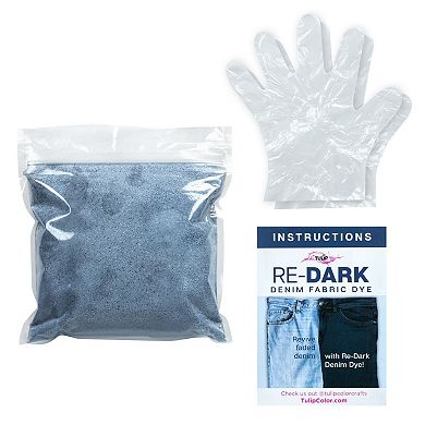 Tulip Re-Dark 3-Piece Denim Fabric Dye Kit