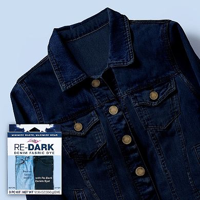 Tulip Re-Dark 3-Piece Denim Fabric Dye Kit