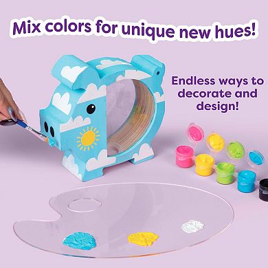 Tulip Piggy Bank 4-Piece Painting Kit
