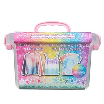 Tulip Glitter Tie-Dye 76 pc Party Kit