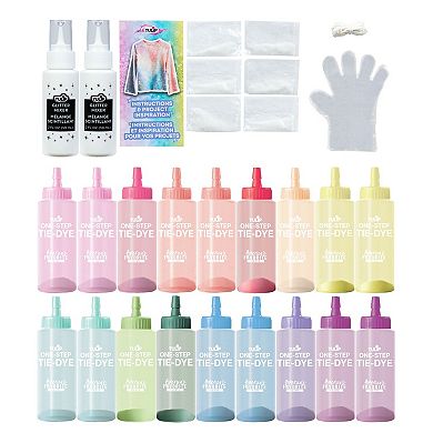 Tulip Glitter Tie-Dye 76-Piece Party Kit