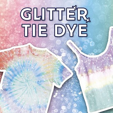 Tulip Glitter Tie-Dye 76-Piece Party Kit