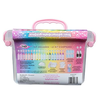 Tulip Glitter Tie-Dye 76-Piece Party Kit