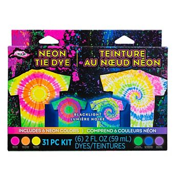 Tulip 31 pc Neon Tie-Dye Craft Kit