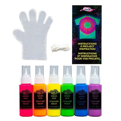 Tulip 31-Piece Neon Tie-Dye Craft Kit