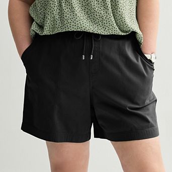 Plus Size Croft & Barrow® Modern Denim Pull On Capris