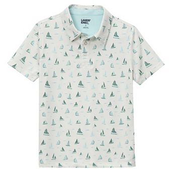 Boys 2-20 Lands' End Short Sleeve Performance Polo
