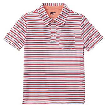 Boys 2-20 Lands' End Short Sleeve Adventure Performance Polo