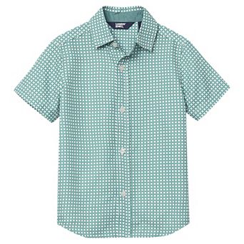 Boys 2-20 Lands' End Short Sleeve Button Down Performance Shirt