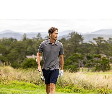 Cutter & Buck Prospect Epic Confidence Recycled Textured Stretch Mens Sport Polo