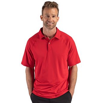 Cutter & Buck Prospect Epic Confidence Recycled Textured Stretch Mens Sport Polo