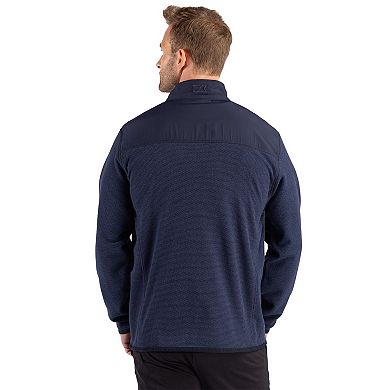 Cutter & Buck Hunts Point Epic Comfort Recycled Fleece Mens Hybrid Jacket
