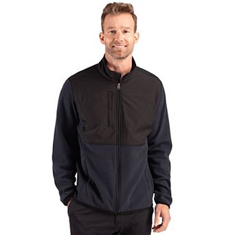 Cutter & Buck Hunts Point Epic Comfort Recycled Fleece Mens Hybrid Jacket
