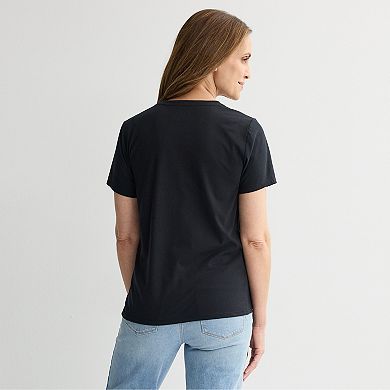 Women's Def Leppard Triangle Graphic Short Sleeve Tee