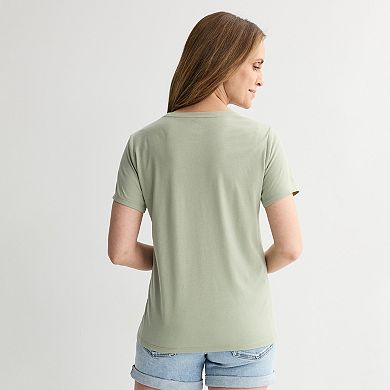 Women's The Beatles Floral Graphic Tee