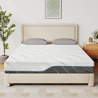 Opoiar Extra Firm 14-Inch Memory Foam Mattress, Dual-Sided Flippable Design