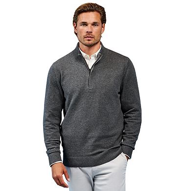 Asquith & Fox Mens Cotton Blend Zip Sweatshirt