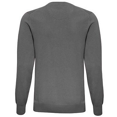 Asquith & Fox Mens Cotton Rich V-Neck Sweater