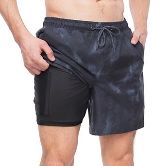 Men's Rokka&Rolla 7-inch Compression Liner Swim Bottoms