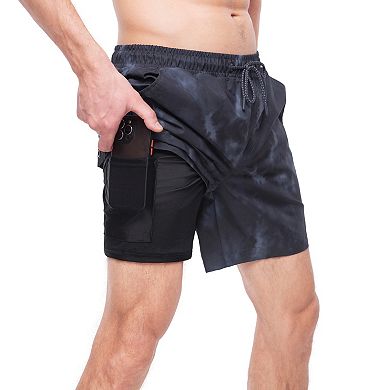 Men's Rokka&Rolla 7-inch Compression Liner Swim Bottoms