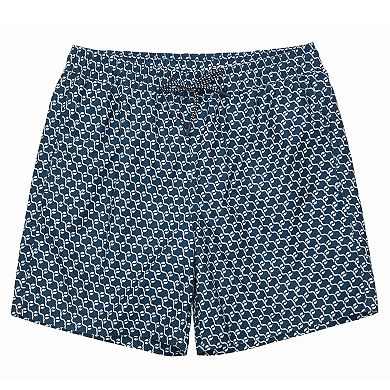 Men's Rokka&Rolla 7-inch Compression Liner Swim Bottoms with Back Zipper Pocket