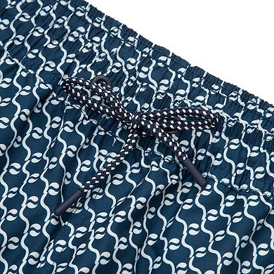 Men's Rokka&Rolla 7-inch Compression Liner Swim Bottoms with Back Zipper Pocket