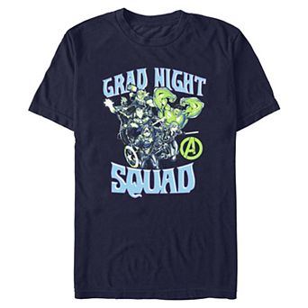 Men's Marvel Avengers Grad Night Squad Graphic Tee