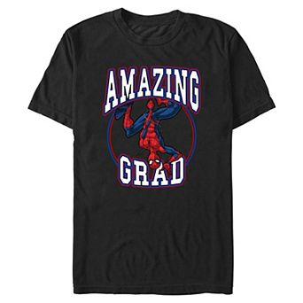 Men's Marvel Spider-Man Amazing Grad Graphic Tee