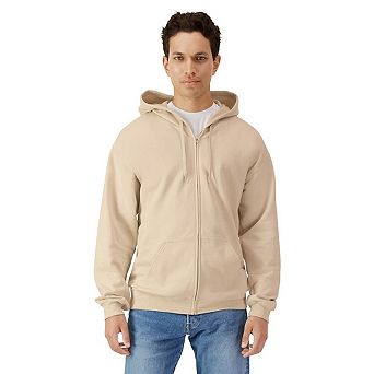 Gildan Mens Softstyle Fleece Midweight Full Zip Hoodie