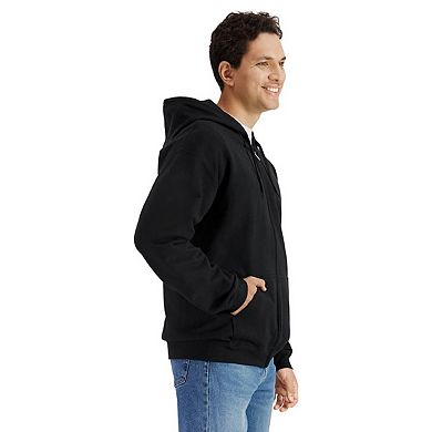 Gildan Mens Softstyle Fleece Midweight Full Zip Hoodie