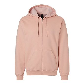 Gildan Mens Softstyle Fleece Midweight Full Zip Hoodie