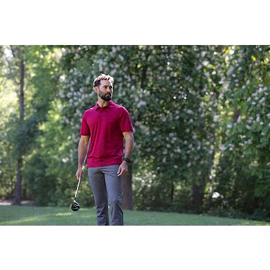 Cutter & Buck Coastline Epic Comfort Camo Print Recycled Mens Polo