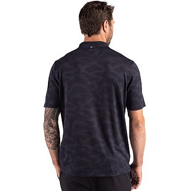 Cutter & Buck Coastline Epic Comfort Camo Print Recycled Mens Polo