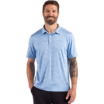 Cutter & Buck Coastline Epic Comfort Camo Print Recycled Mens Polo
