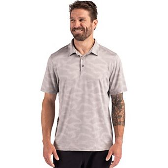 Cutter & Buck Coastline Epic Comfort Camo Print Recycled Mens Polo
