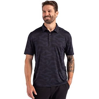 Cutter & Buck Coastline Epic Comfort Camo Print Recycled Mens Polo