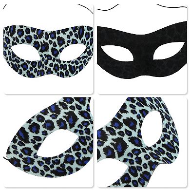 Leopard Print Masquerade Party Mask for Adults and Kids 1 Pc