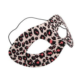 Leopard Print Masquerade Party Mask for Adults and Kids 1 pc