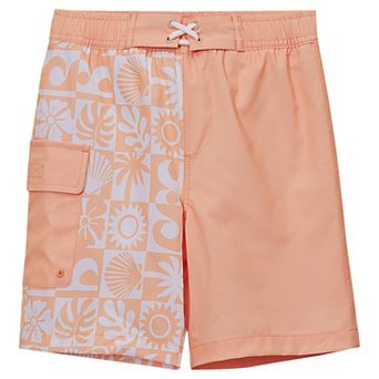 Boys 2-20 Lands' End Chlorine Resistant Stretch Printed Swim Bottoms