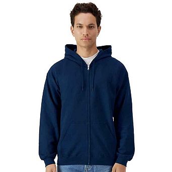 Gildan Mens Softstyle Midweight Full Zip Hoodie