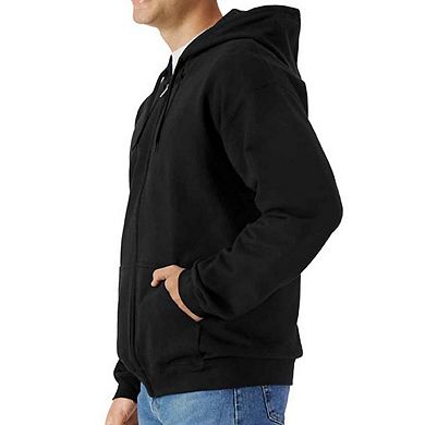 Gildan Mens Midweight Soft Touch Full Zip Hoodie