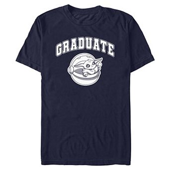 Men's Star Wars Baby Yoda Graduate Graphic Tee