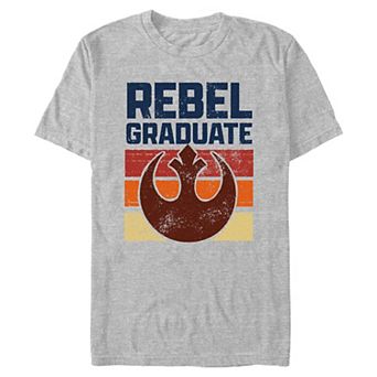 Men's Star Wars Rebel Graduate Graphic Tee